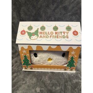 Sanrio Hello Kitty Christmas Gingerbread House Nogginz Face Pillow Plush EUC